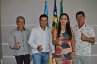 Com chapa única, vereador Mário Lúcio ( Tatá) é eleito o novo Presidente da Câmara Municipal de Nova Iguaçu de Goiás.